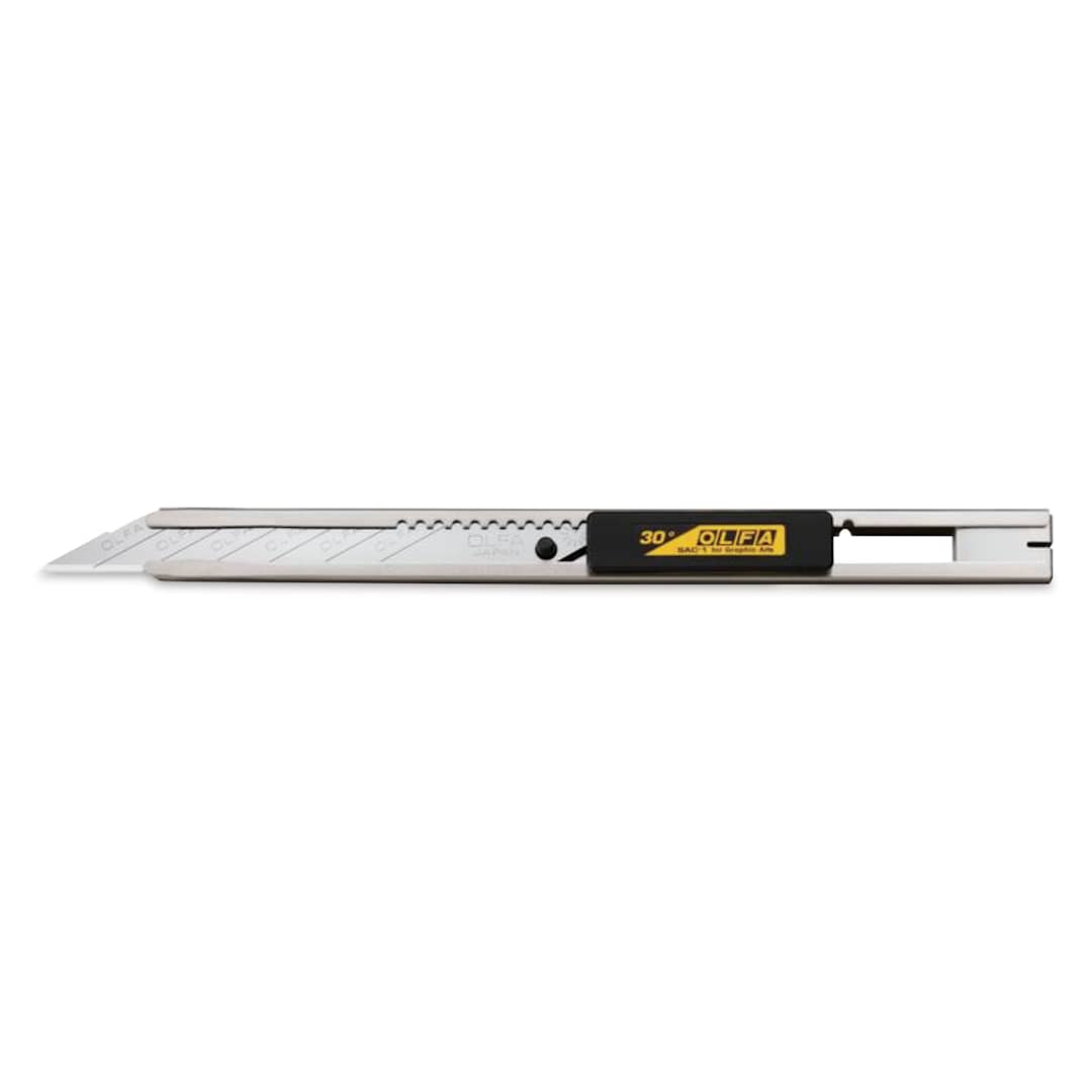 Open in modal - Olfa Stainless-Steel Snap-Off Graphics Knife