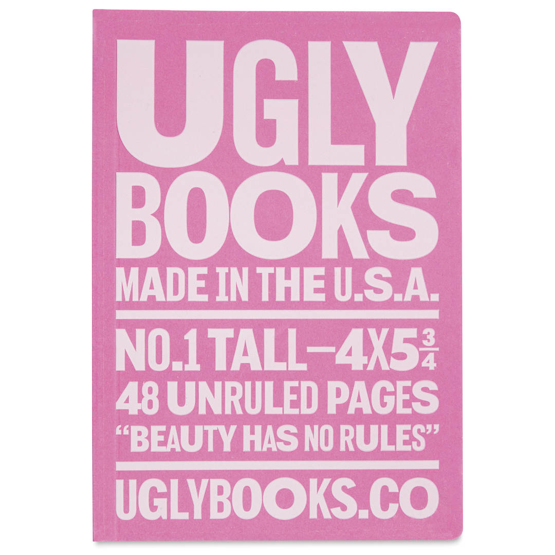 Open in modal - Uglybooks Perfect Bound Notebook - NO.1 Sprinkles, 5-3/4" x 4", 135 gsm, Pkg of 3, front of package
