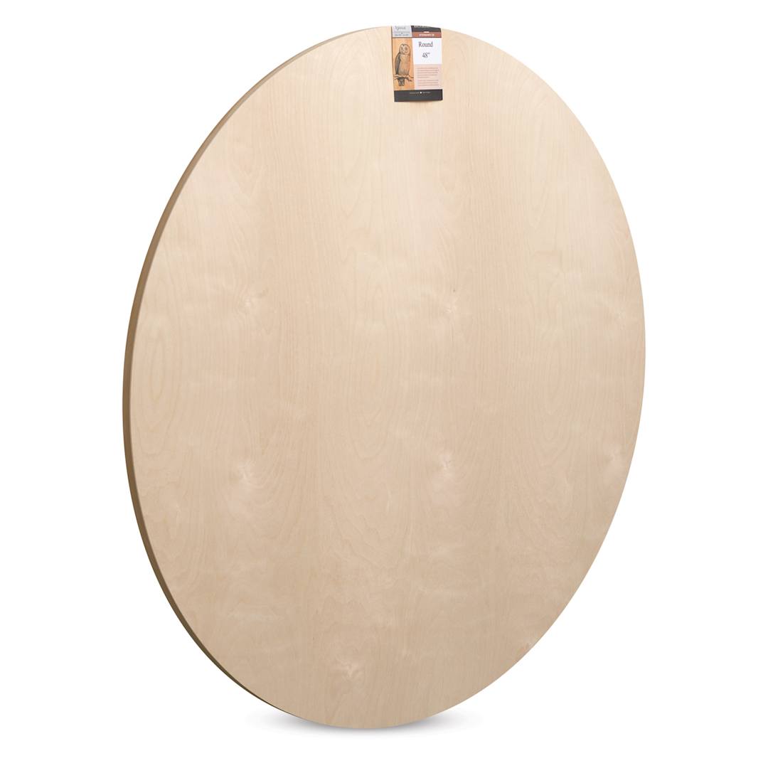 Open in modal - Apollon Gotrick Round Wood Panel - 48" Dia, 7/8" Profile