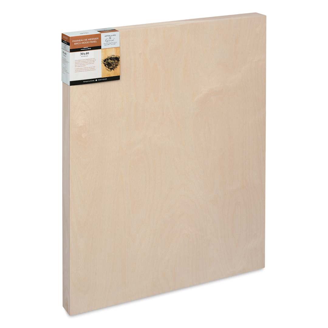 Open in modal - Apollon Gotrick Cradled Wood Panel - 30" x 40", 2-5/8" Profile
