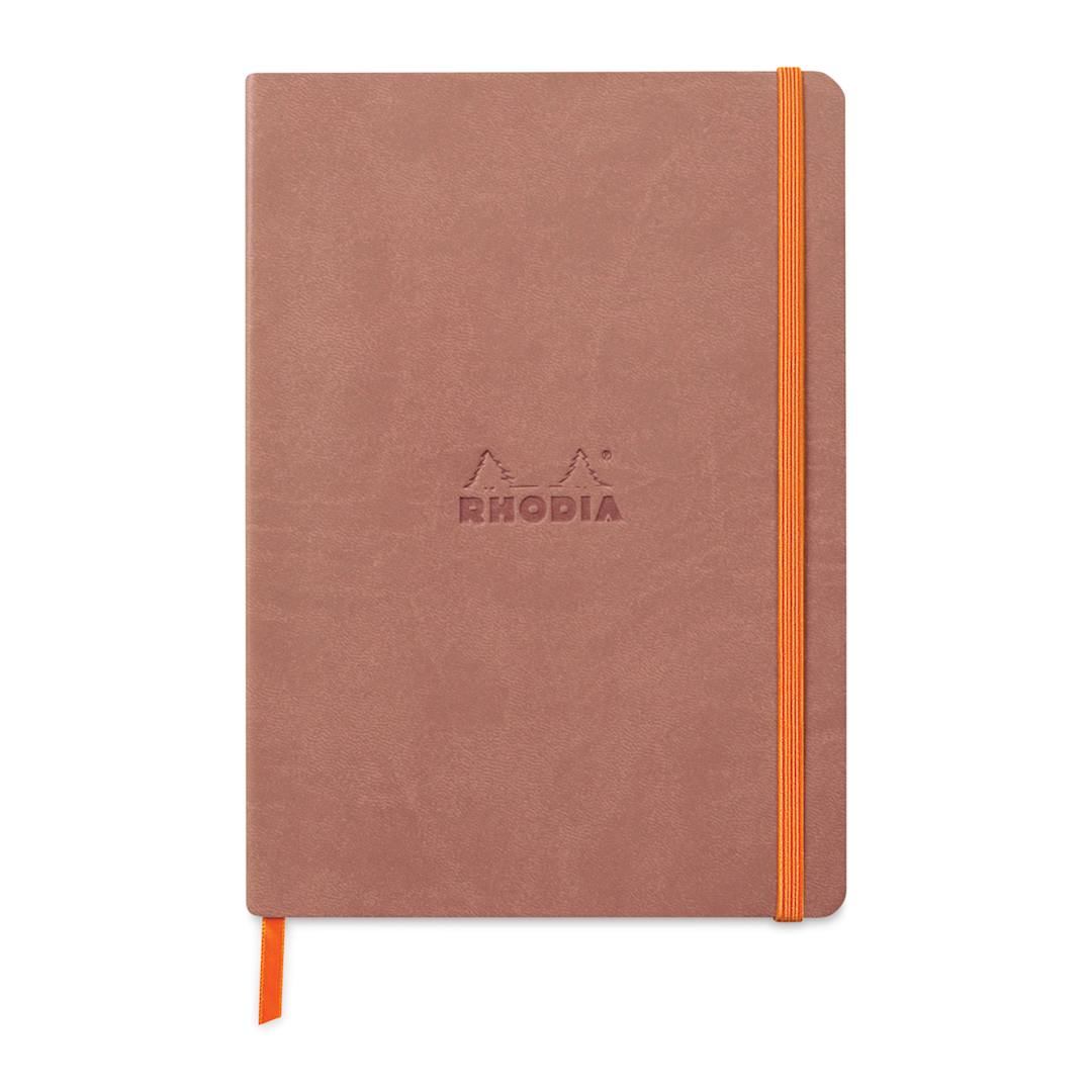Open in modal - Rhodia Rhodiarama Softcover Notebook - A5, Rosewood, Dot Grid