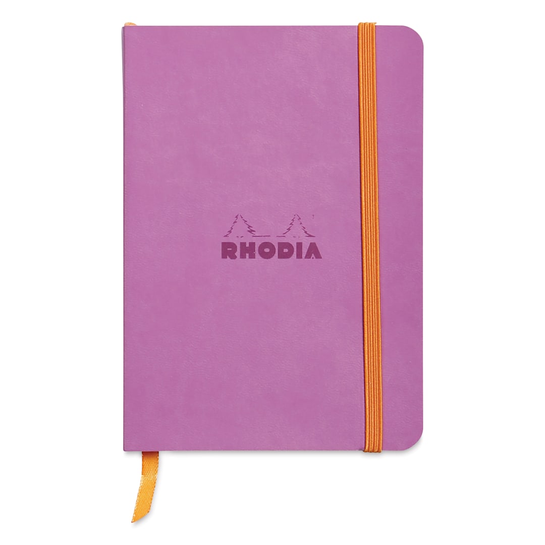 Open in modal - Rhodia Rhodiarama Softcover Notebook - A6, Lilac, Lined