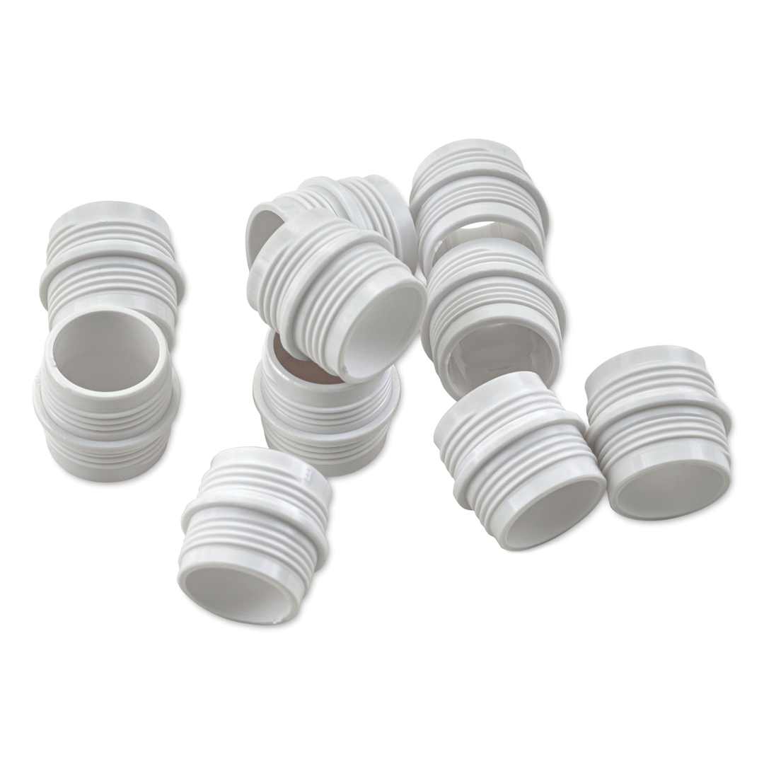 Open in modal - Olo Connector Rings - White, Pkg of 10