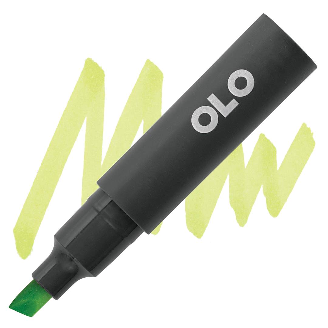 Open in modal - Olo Chisel Tip Half-Marker - YG2.3 Muscat Grape marker and swatch