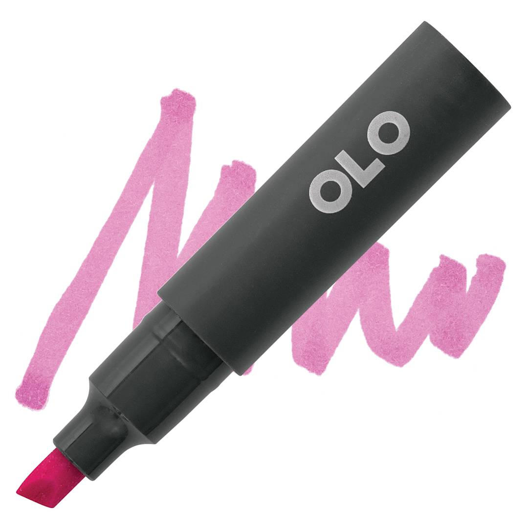 Open in modal - Olo Chisel-Tip Half Marker - V0.4 Mallow marker and swatch