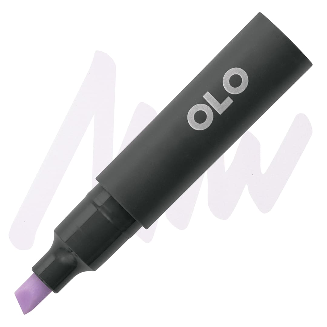 Open in modal - Olo Chisel-Tip Half Marker - BV2.0 Light Periwinkle marker and swatch
