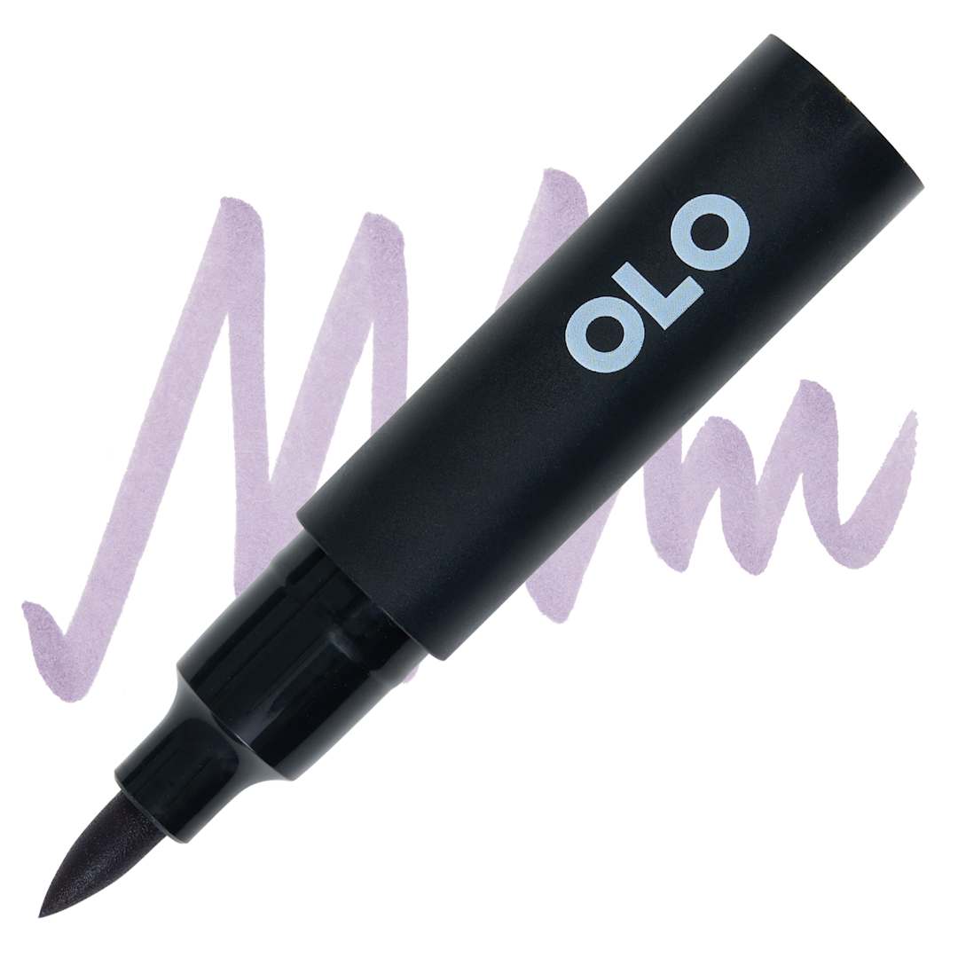 Open in modal - Olo Brush-Tip Half Marker - CG5 Cool Gray 5 marker and swatch