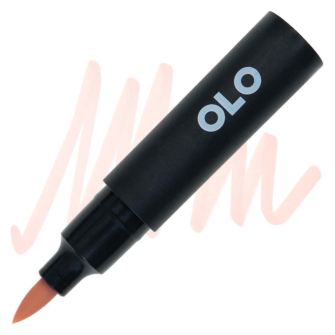 Open in modal - Olo Brush-Tip Half Marker - OR7.1 Sand marker and swatch