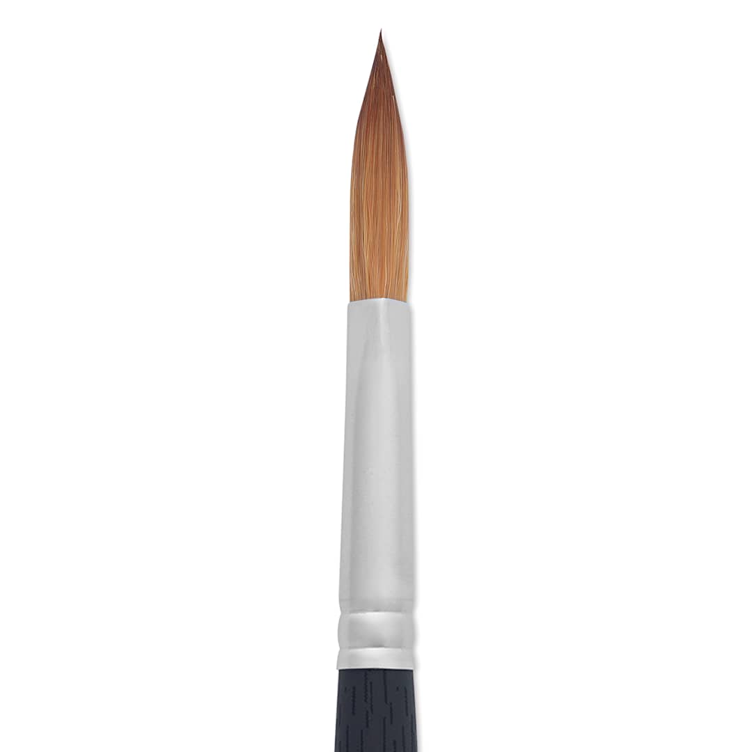 Open in modal - Princeton Aqua Elite Series 4850 Synthetic Brush - Prism, Size 4, Short Handle closeup