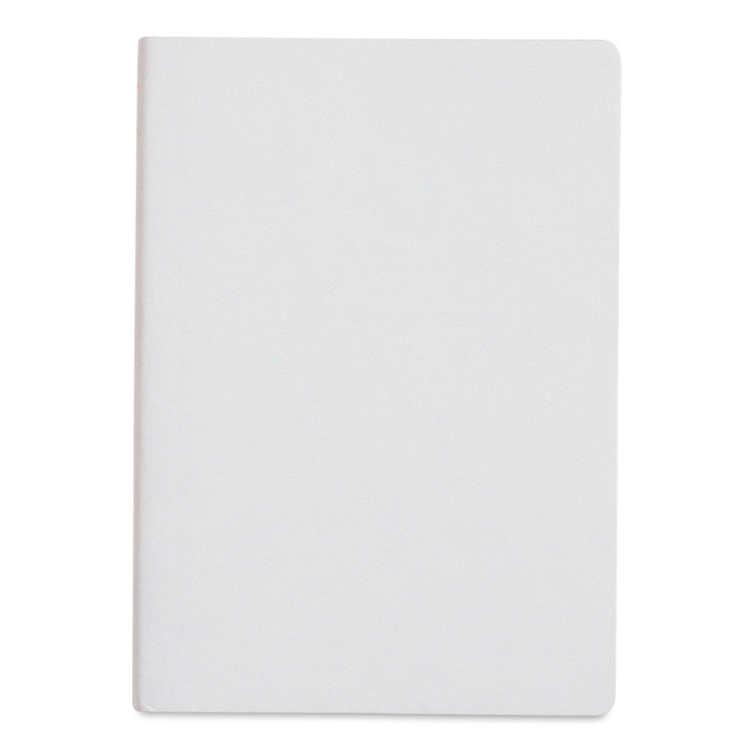 Open in modal - Karatis Vegan Leather Fountain Pen Journal - Medium, Grey Blue, 160 Sheets