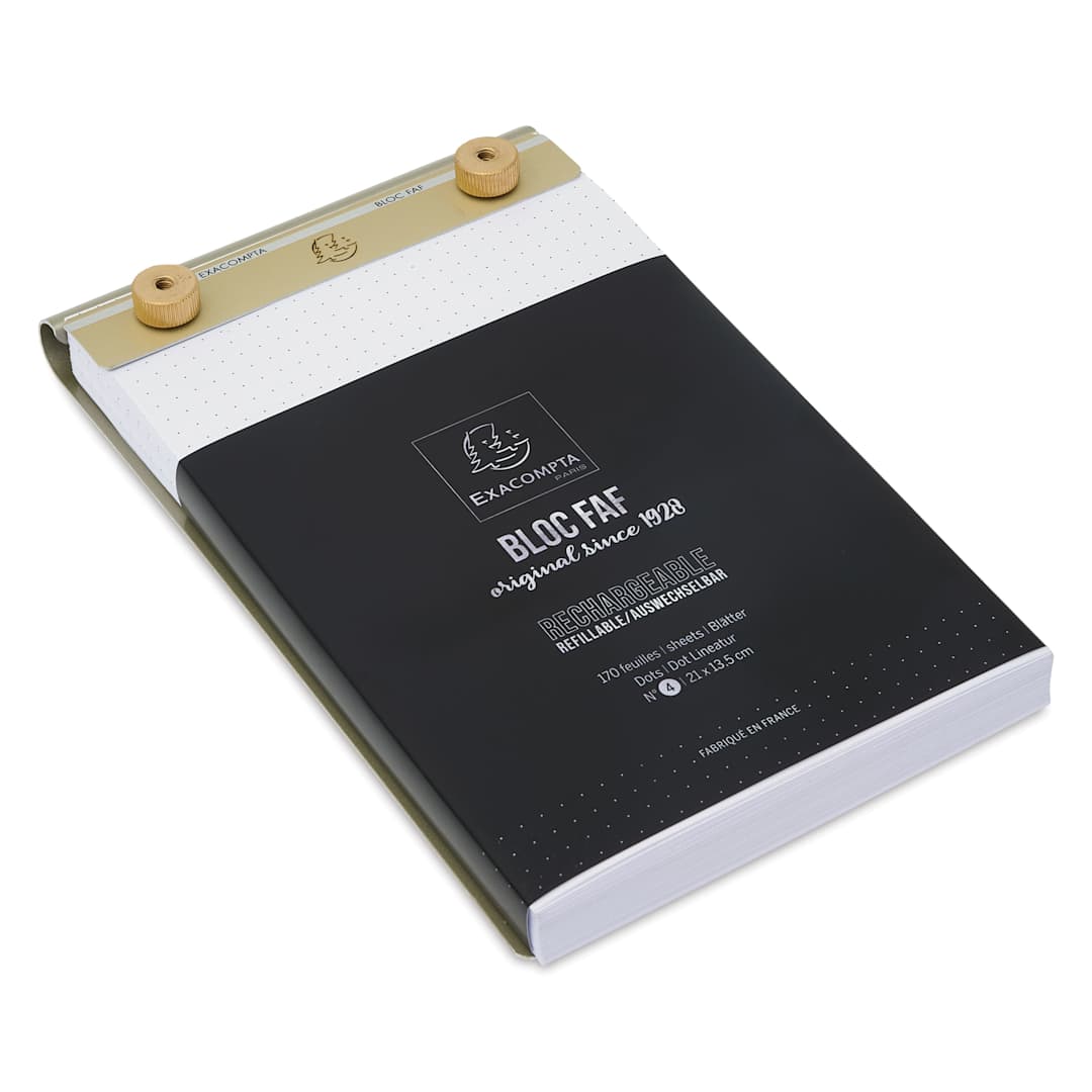 Open in modal - Exacompta FAF Desk Pad - 5-3/10" x 8-1/4", Dot Grid