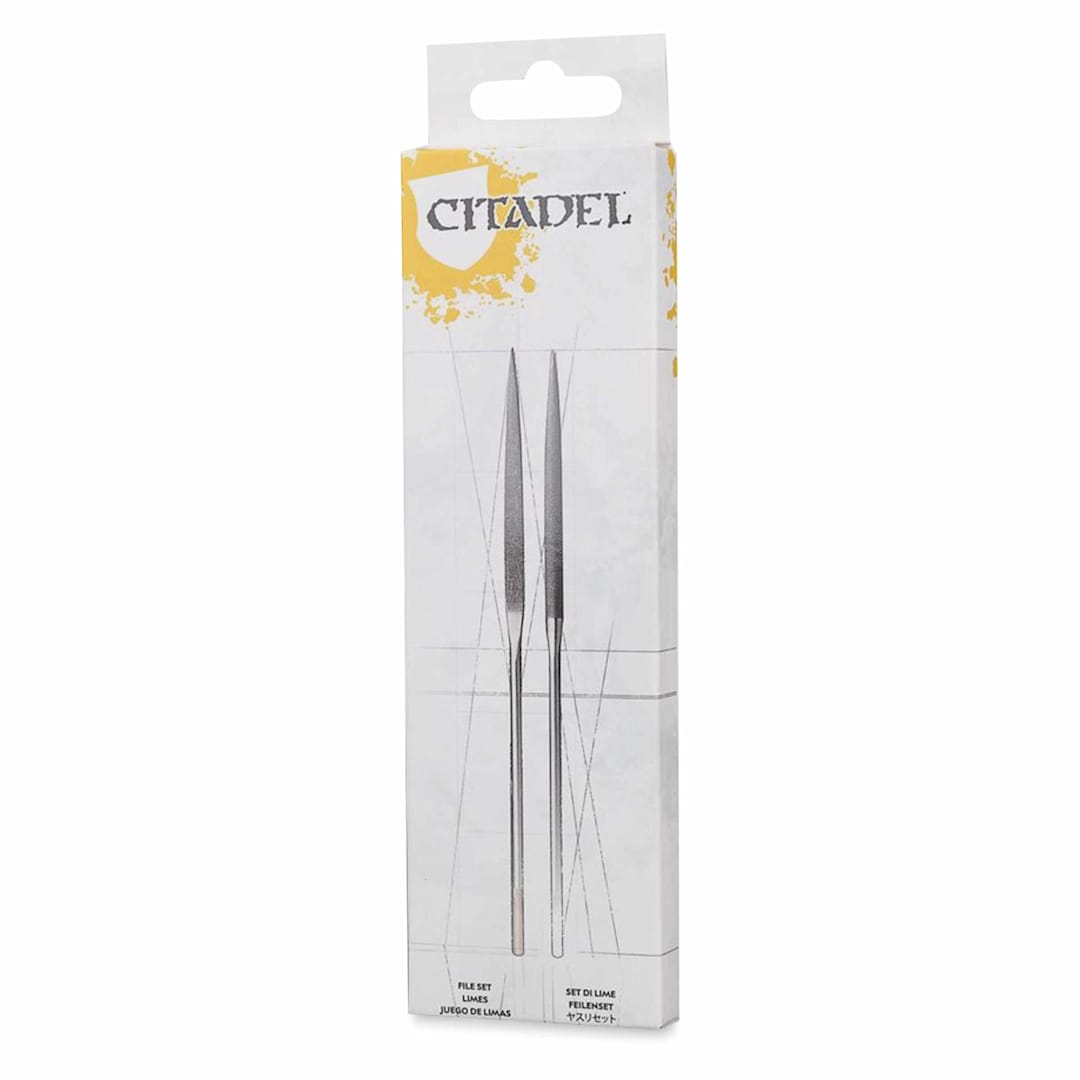 Open in modal - Citadel Tools File Set - Set of 2 front of packaging