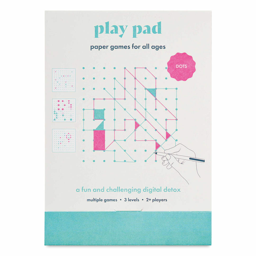 Open in modal - Another Studio Play Pad - 12-1/2 cm x 18 cm, Dot Grid, front of pad