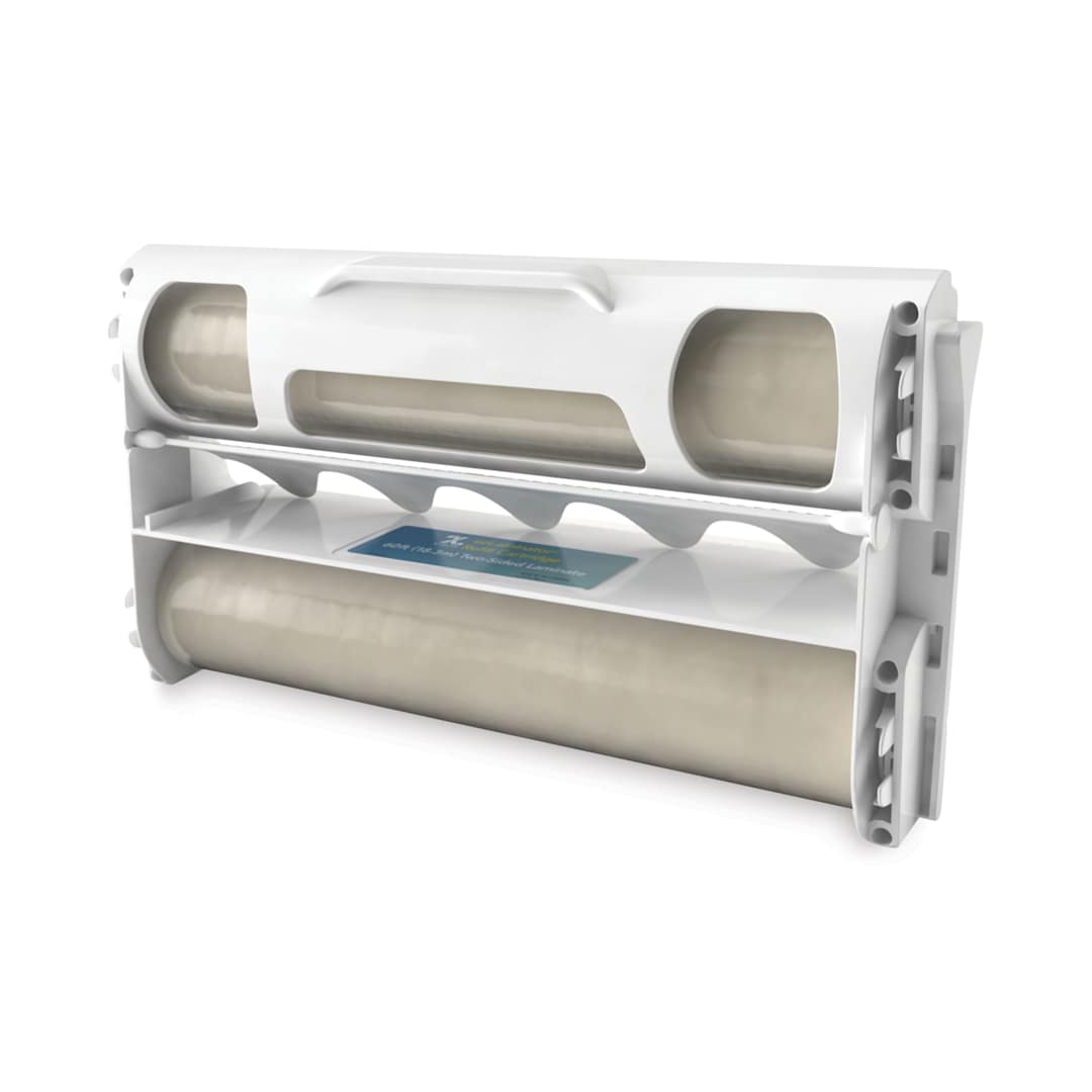 Open in modal - Xyron ezLaminator Two-Sided Laminate Refill Cartridge - 9" angled view