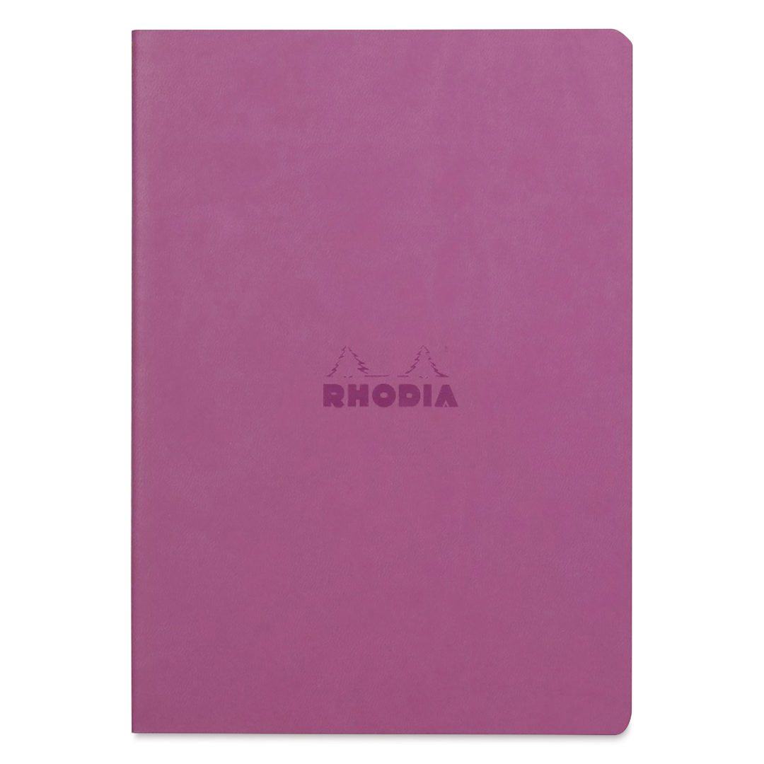 Open in modal - Rhodia Sewn Spine Rhodiarama Notebook - 5-1/2" x 8-3/4", Lilac