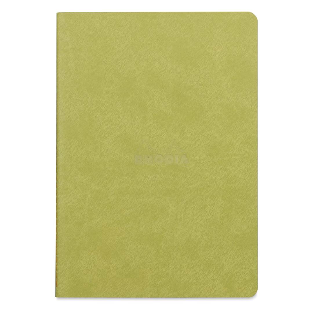 Open in modal - Rhodia Sewn Spine Rhodiarama Notebook - 5-1/2" x 8-3/4", Anise
