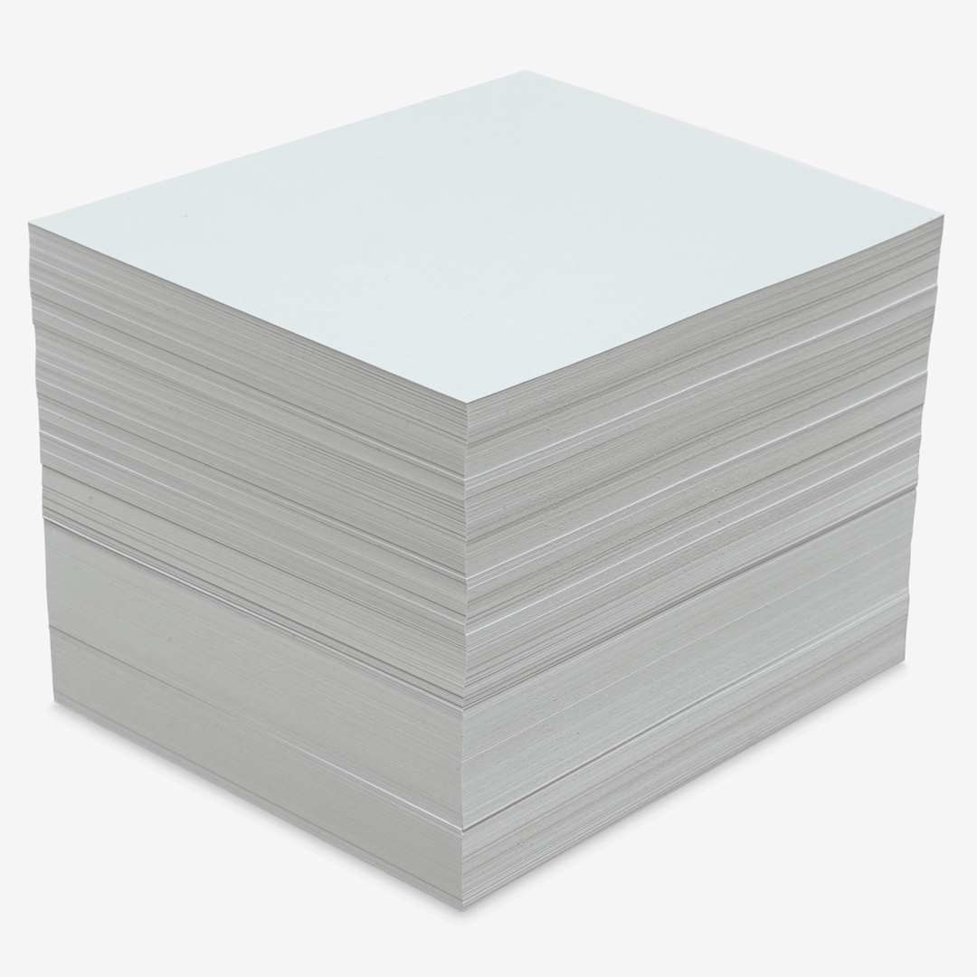 Open in modal - Blick Bulk Watercolor Paper - 6" x 9", 140 lb, Pkg of 500