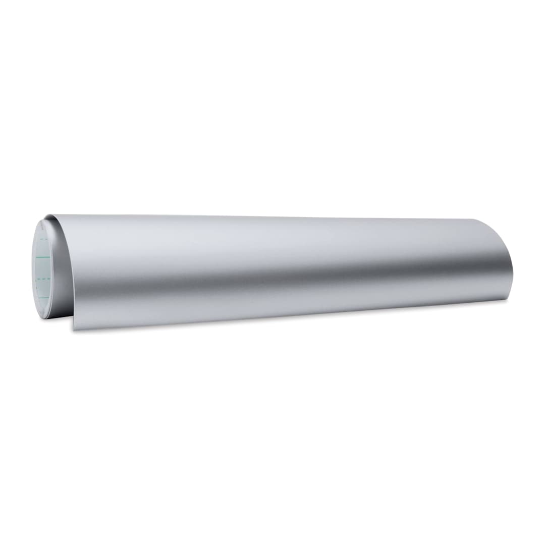 Open in modal - Cricut Joy Xtra Permanent Smart Vinyl - Matte Metallic Silver, 9-1/2" x 3 ft