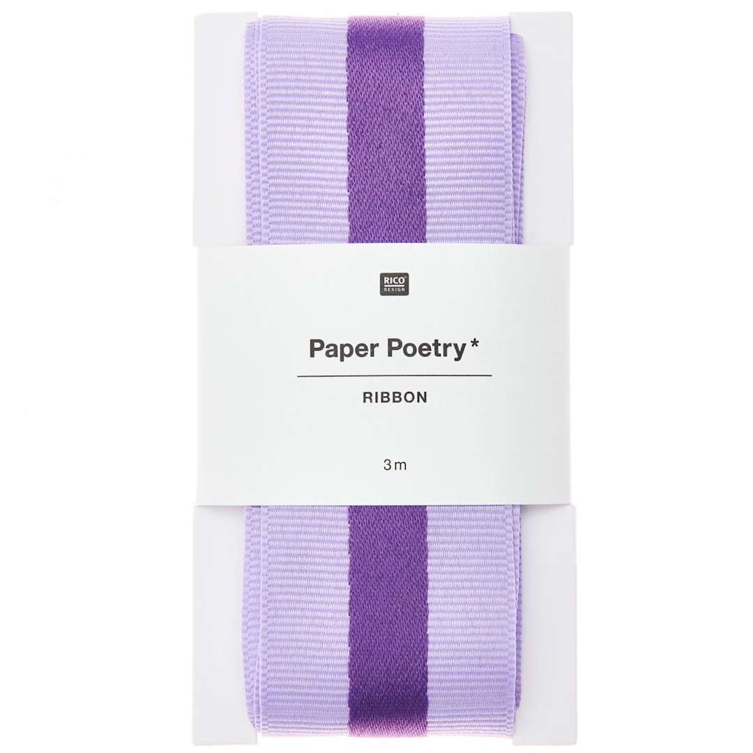 Open in modal - RIBBN STRP 38MMX3M LILAC/PURPL