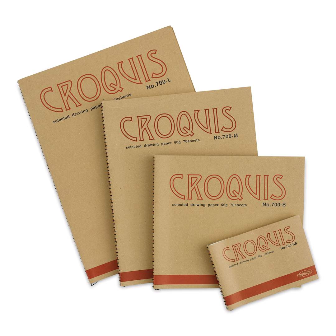 Open in modal - Holbein Croquis Drawing Books (a selection of sizes)