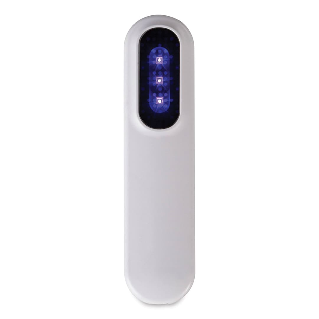 Open in modal - OttLite Compact Travel UVC Disinfecting Wand (Light on)