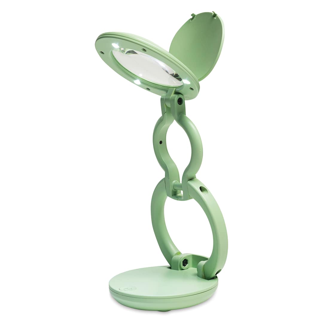 Open in modal - Daylight YoYo Magnifier Lamp - Green