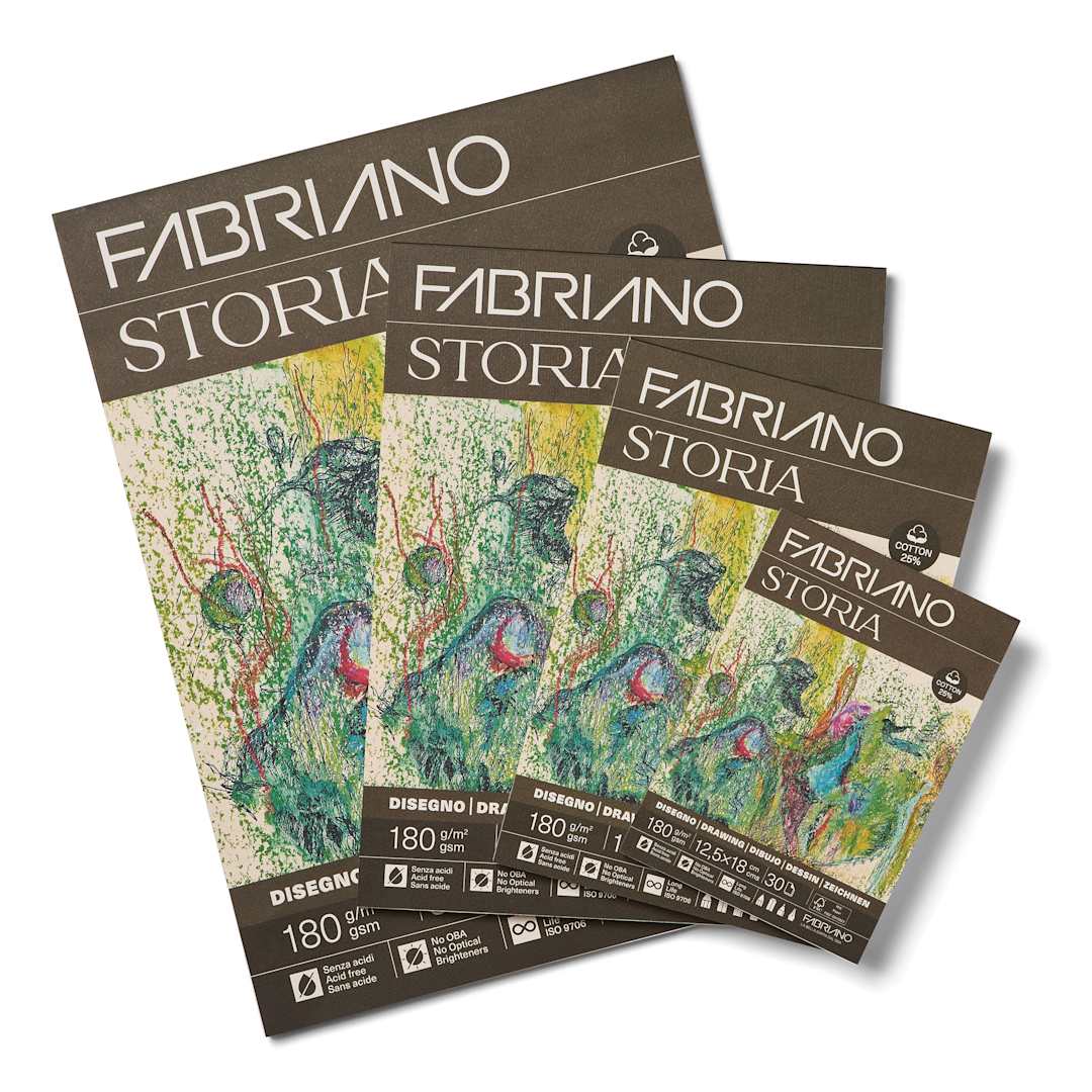 Open in modal - Fabriano Storia Gluebound Drawing Pads