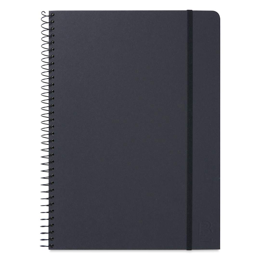 Open in modal - Blackwing Spiral Notebook - Blank, 8-1/4" x 11-3/4", front of notebook