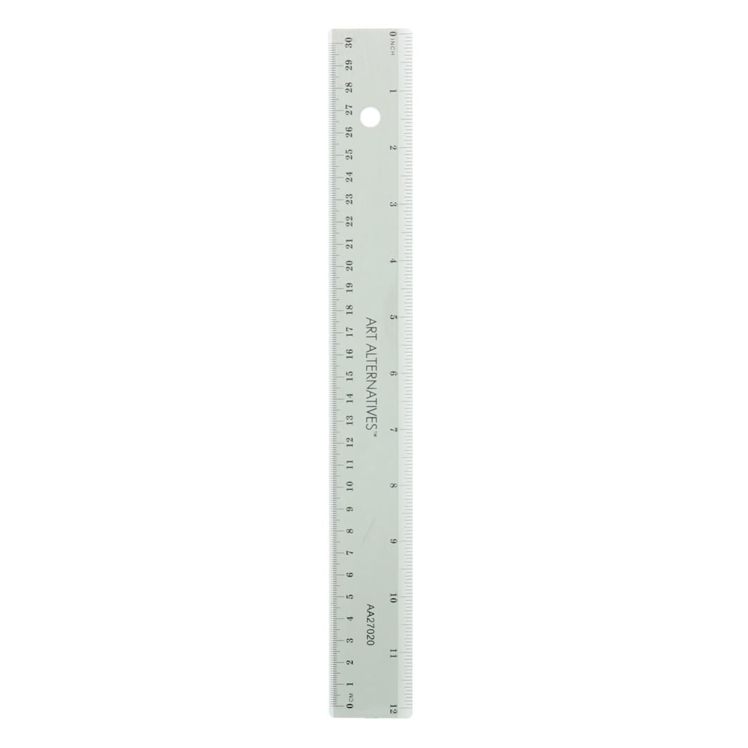 Open in modal - Art Alternatives Shatterproof Ruler - 12", out of packaging