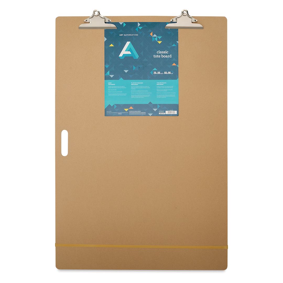 Open in modal - Art Alternatives Classic Tote Board with Butterfly Clips, 26" x 38"
