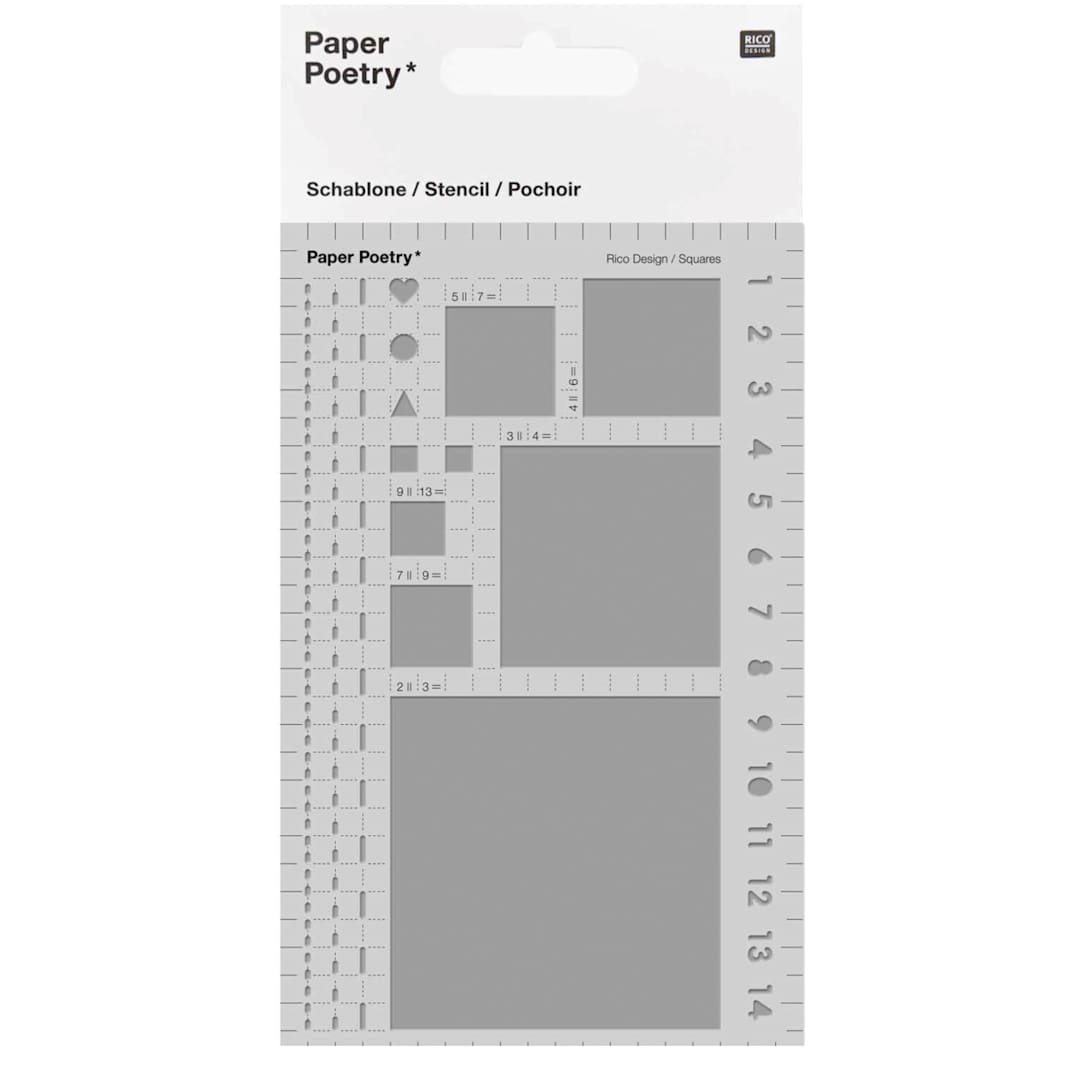 Open in modal - Journaling Stencils Squares
