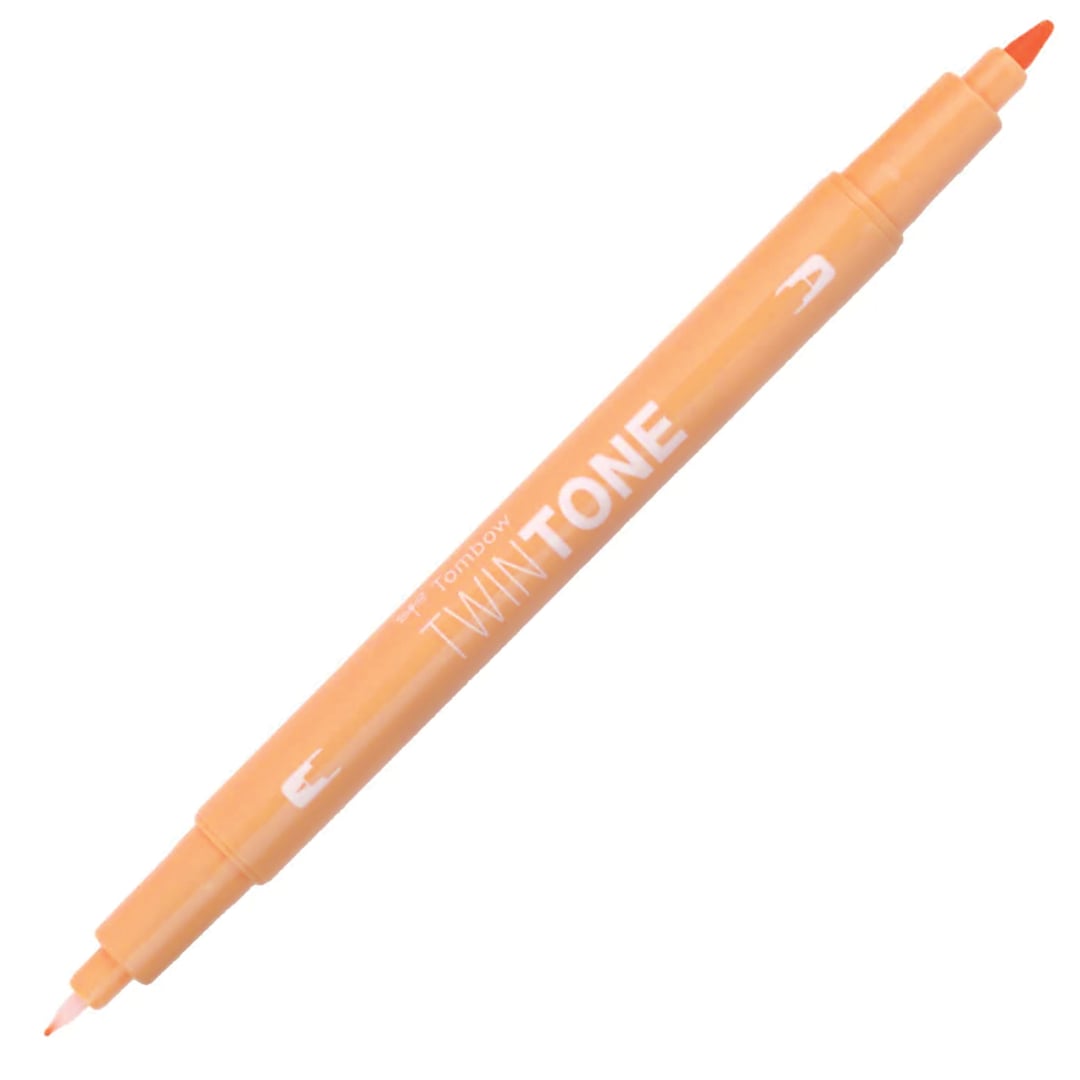 Open in modal - Tombow Mono Twin Pen, Honey Orange