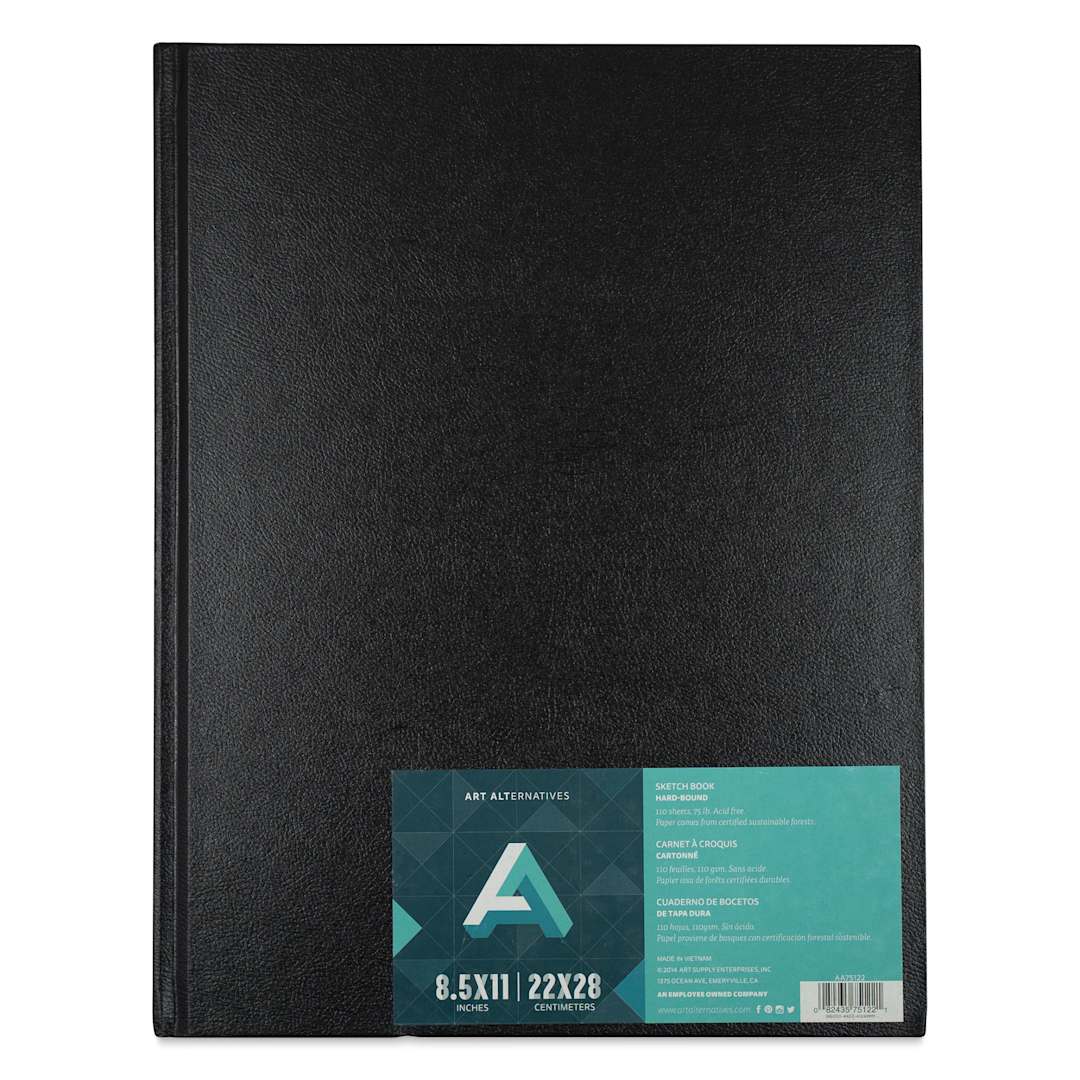 Open in modal - Art Alternatives Hardbound Sketchbook - 8-1/2" x 11" 