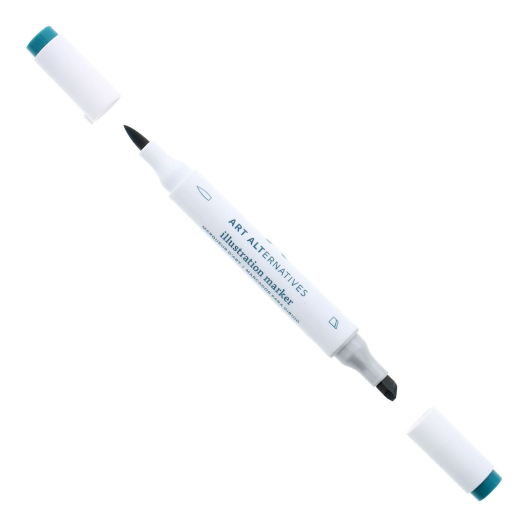 Open in modal - Art Alternatives Illustration Marker Dark Teal BG5