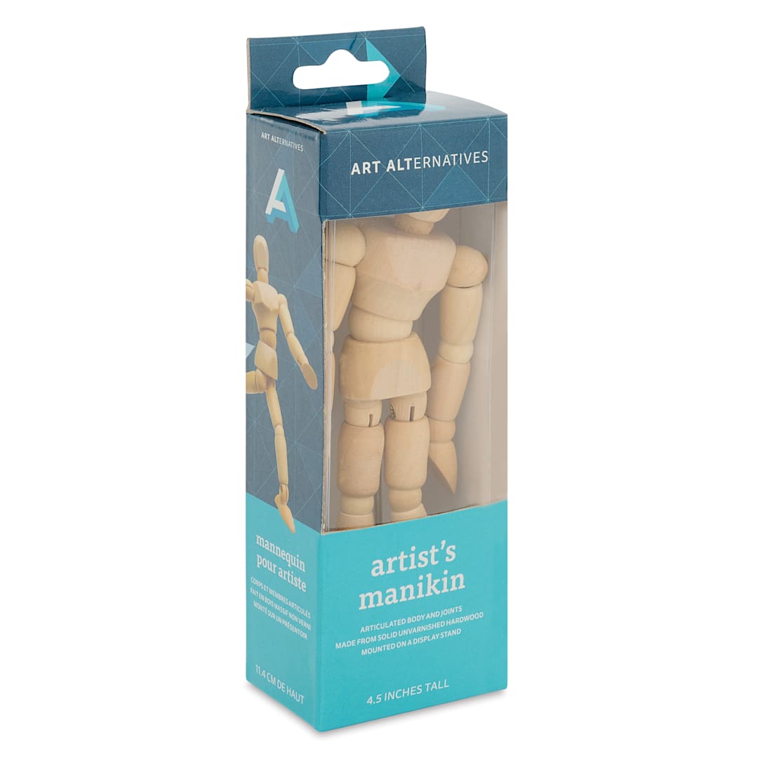 Open in modal - Art Alternatives Manikin, 4.5", in packaging