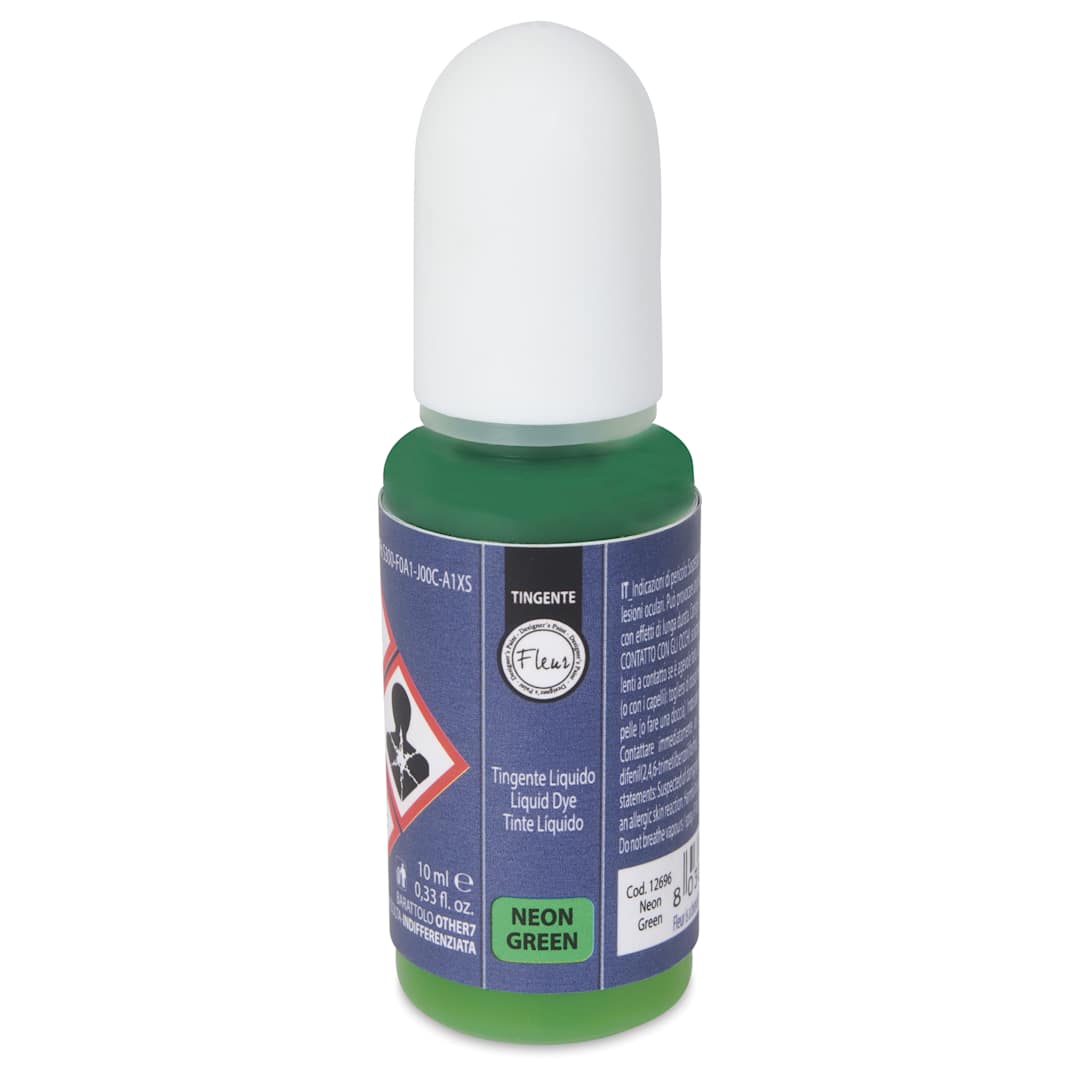 Open in modal - Fleur Epoxy Resin Liquid Dye - Neon Green, 10 ml