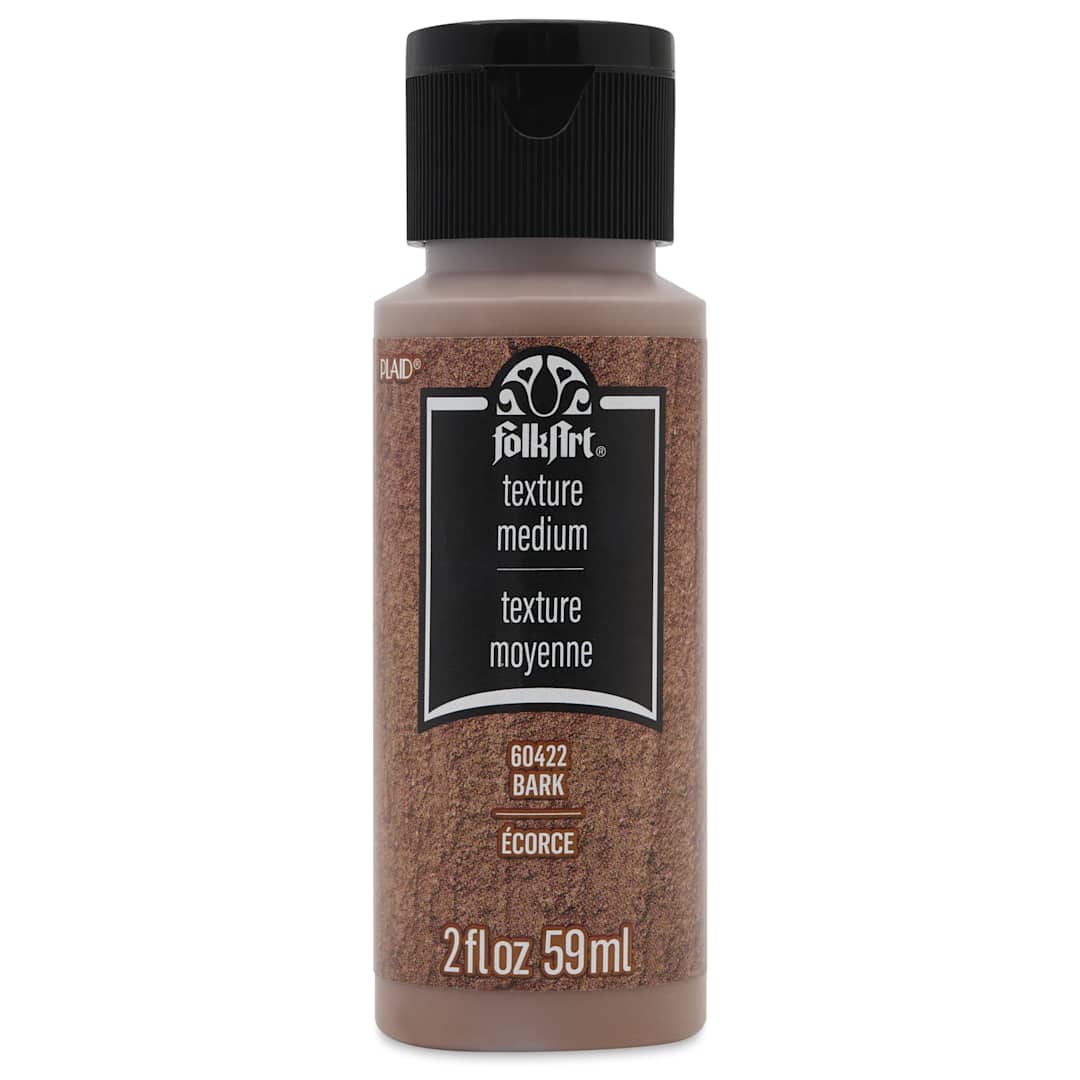 Open in modal - FolkArt Bark Texture Acrylic Medium, 2 oz Bottle
