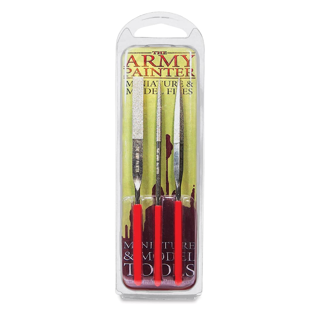 Open in modal - The Army Painter Miniature & Model File Set - Set of 3 front of packaging