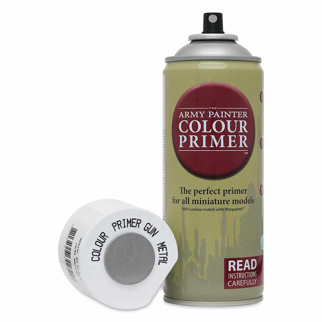 Open in modal - The Army Painter Color Primer - Gun Metal, 400 ml