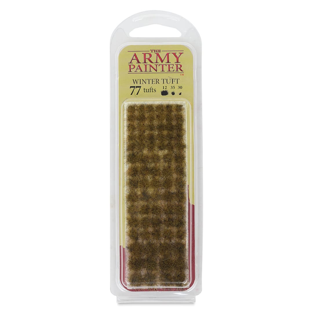 Open in modal - The Army Painter Battlefields Scenery Grass Tufts - Winter Tuft - front of package