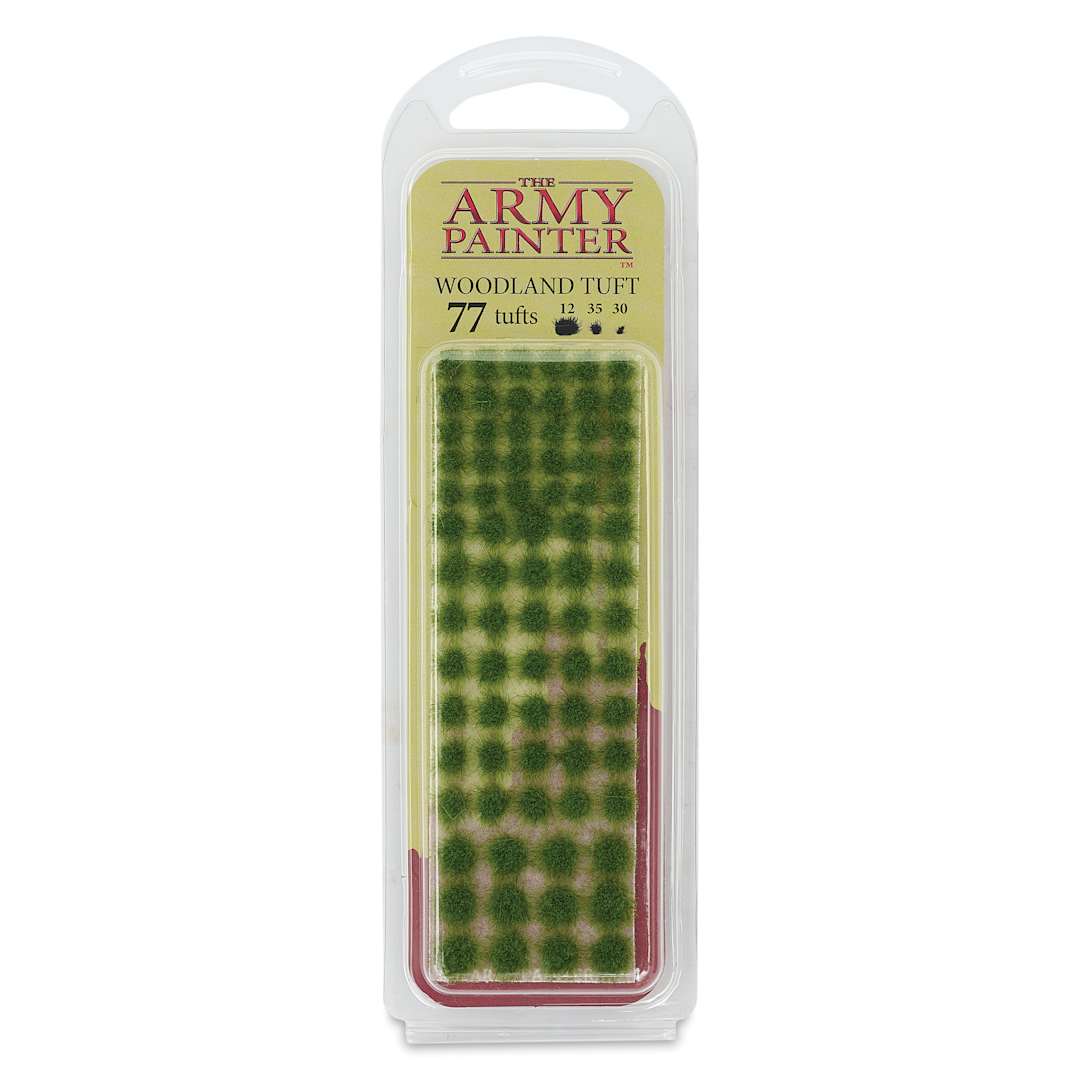 Open in modal - The Army Painter Battlefields Scenery Grass Tufts - Woodland Tuft - front of package