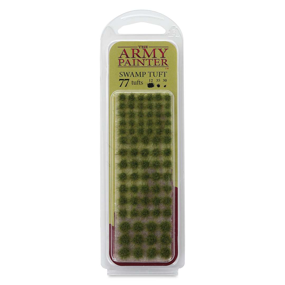 Open in modal - The Army Painter Battlefields Scenery Grass Tufts - Swamp Tuft - front of package