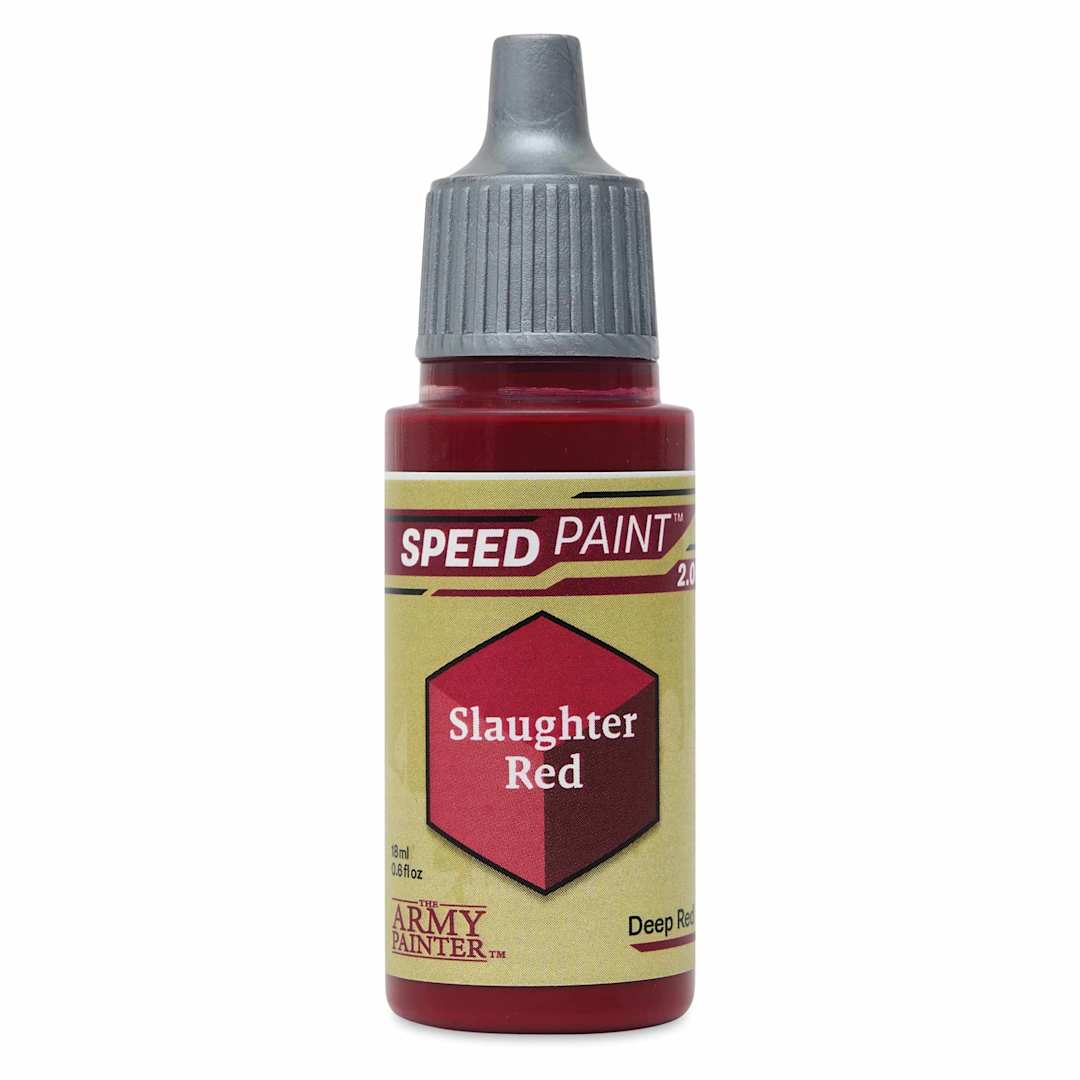 Open in modal - The Army Painter Acrylic Speedpaint - Slaughter Red, 18 ml