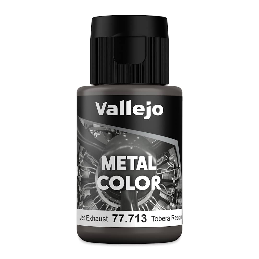 Open in modal - Vallejo Metal Color Acrylic Paint - Jet Exhaust, 32 ml