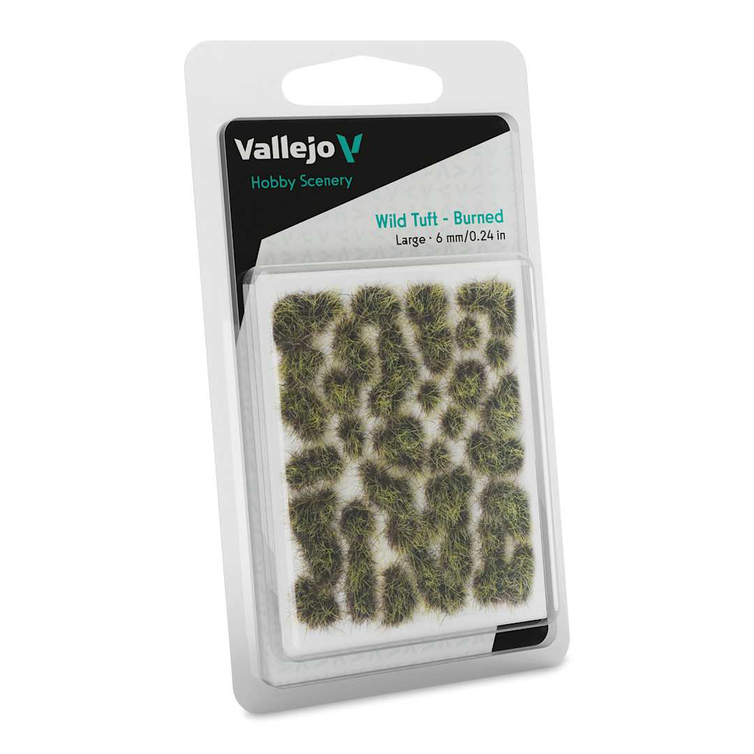 Open in modal - Vallejo Scenery Wild Tufts - Burned Tufts, 6 mm in package