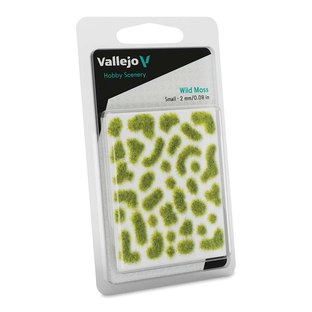 Open in modal - Vallejo Scenery Wild Tufts - Moss, 2mm in package
