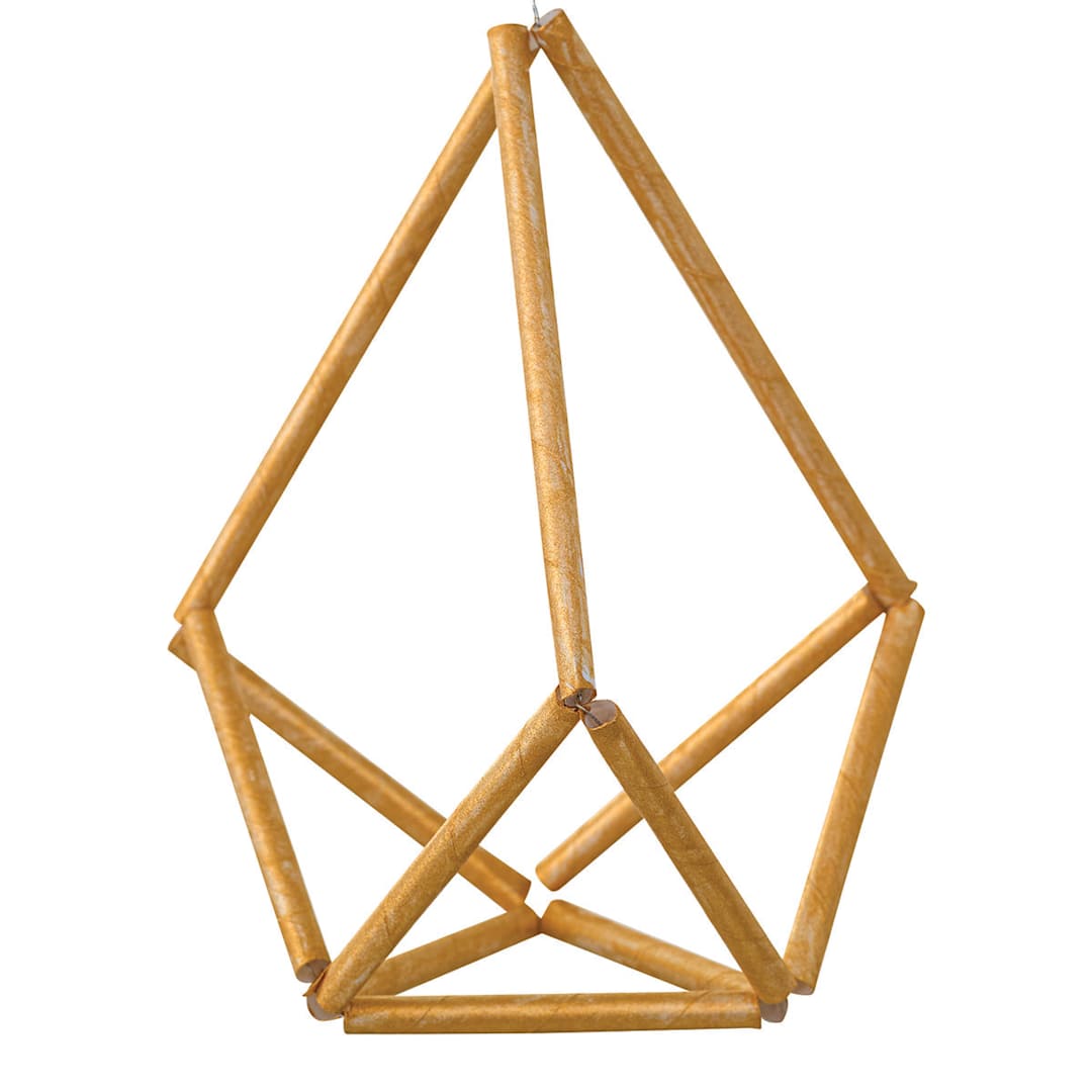 Open in modal - Geometric-Himmeli-Sculpture