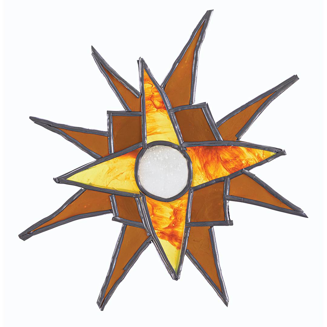 Open in modal - Faux-Stained-Glass-Suncatcher