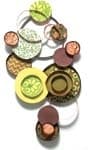 Open in modal - circle wall sculpture