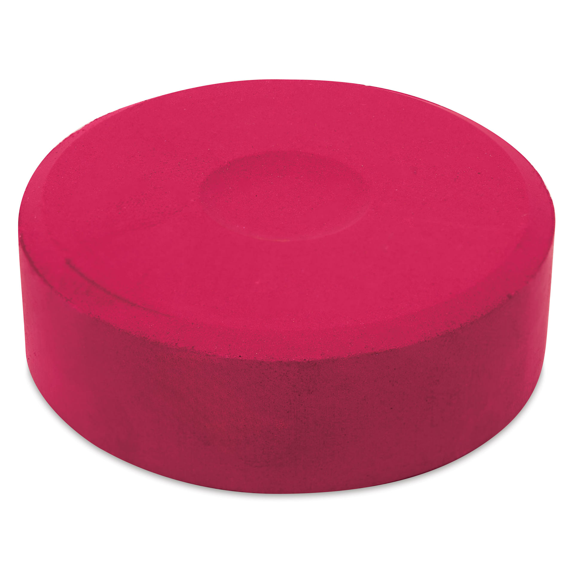 Side view of Ruby Large Blick Essentials Tempera Cake